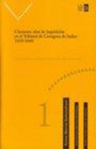 Cincuenta Años De Inquisicion (Cuatro Tomos) En El Tribunal De Cartagena De Indias 1610-1660