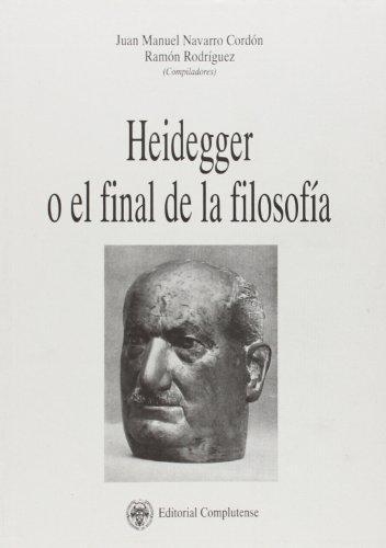 Heidegger O El Final De La Filosofia