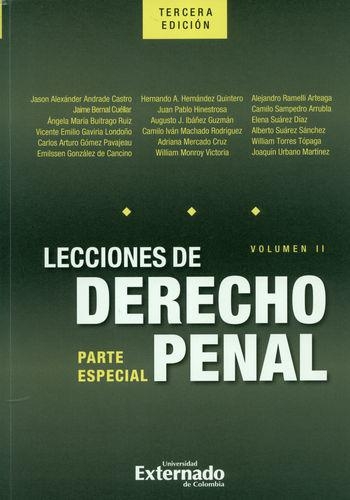 Lecciones De Derecho Penal (3ª Ed)(Ii) Parte Especial