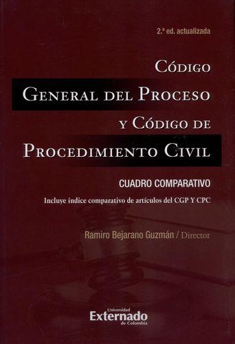 Codigo General Del Proceso Y (2ª Ed/Actualizada) Codigo De Procedimiento Civil