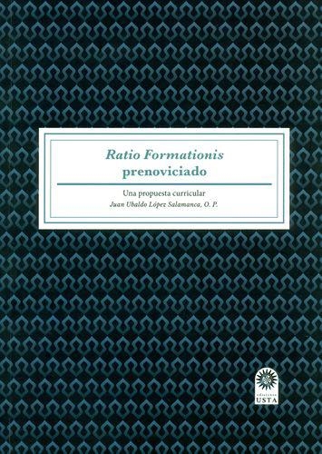 Ratio Formationis Prenoviciado Una Propuesta Curricular