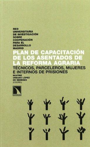 Plan De Capacitacion De Los Asentados De La Reforma Agraria