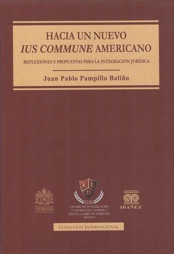 Hacia Un Nuevo Ius Commune Americano. Reflexiones Y Propuestas Para La Integracion Juridica